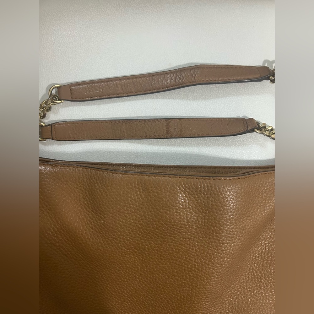 Michael Kors Tan/Brown Whipped Chelsea Leather Bag - Picture 2 of 14
